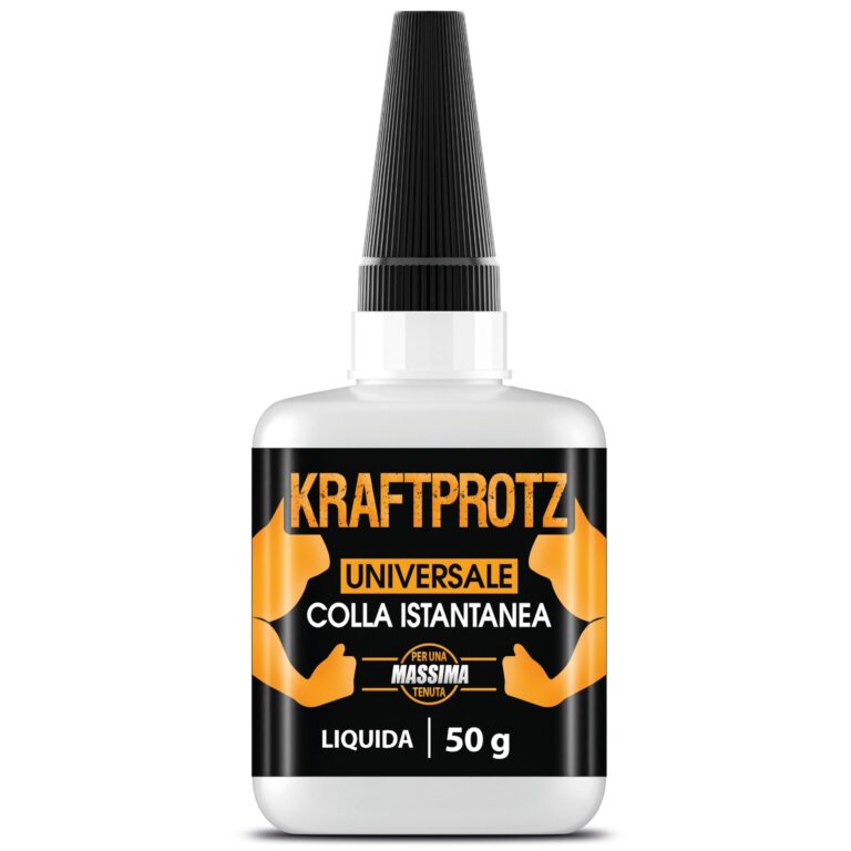 Colla Istantanea Liquida Extra Forte 50 g con Punta Fine Anti-goccia