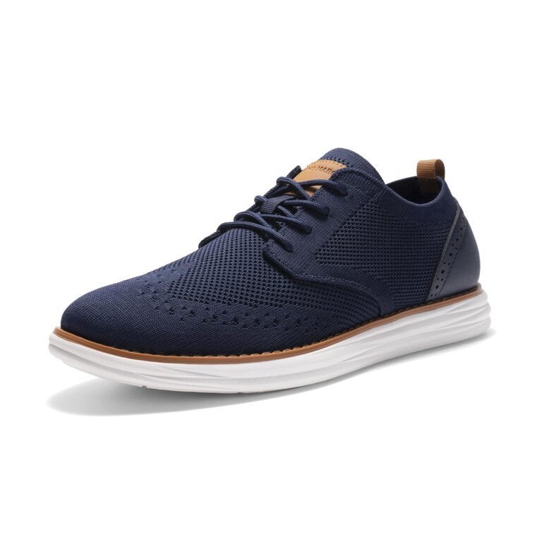 Bruno Marc Oxford Uomo in Pelle Classiche Stringate Derby Leggere