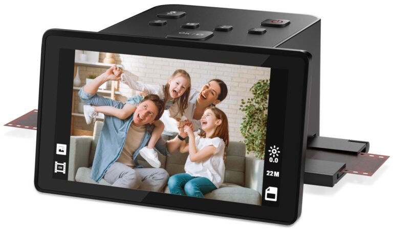 Scanner per Pellicole e Diapositive con Display LCD da 5 Pollici
