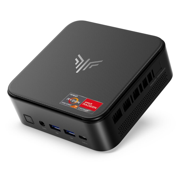 NiPoGi E3B Mini PC AMD Ryzen 5 7430U, 16GB RAM, 512GB SSD
