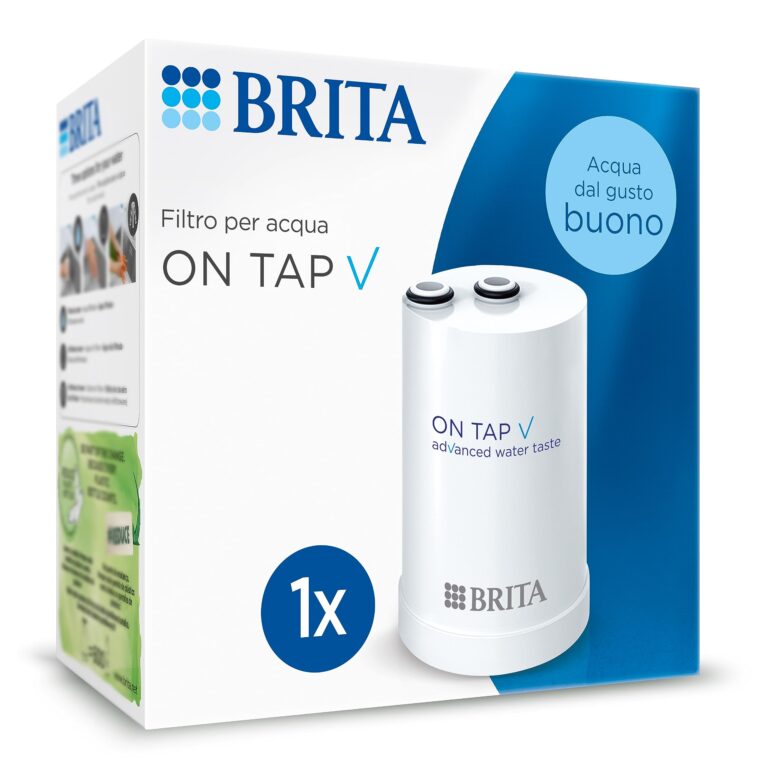 BRITA ON TAP V Filtro Rubinetto 4 Mesi – Riduce Cloro, PFAS e Metalli