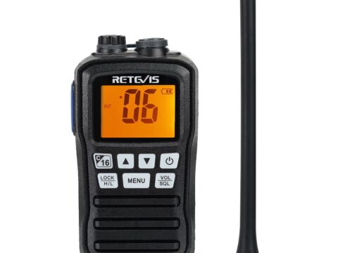 Retevis RM01 VHF marino portatile IP67 galleggiante 88 canali