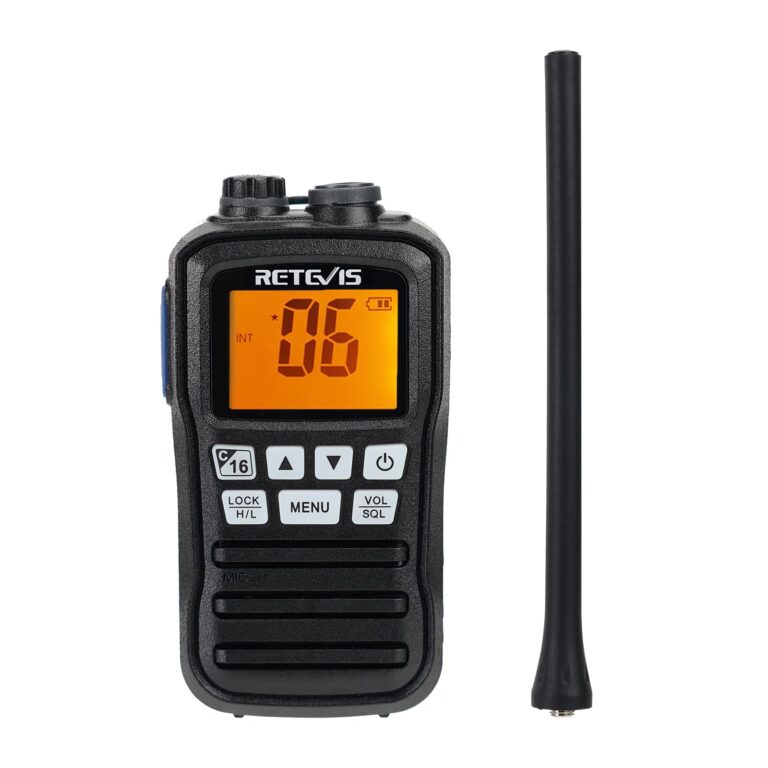 Retevis RM01 VHF marino portatile IP67 galleggiante 88 canali