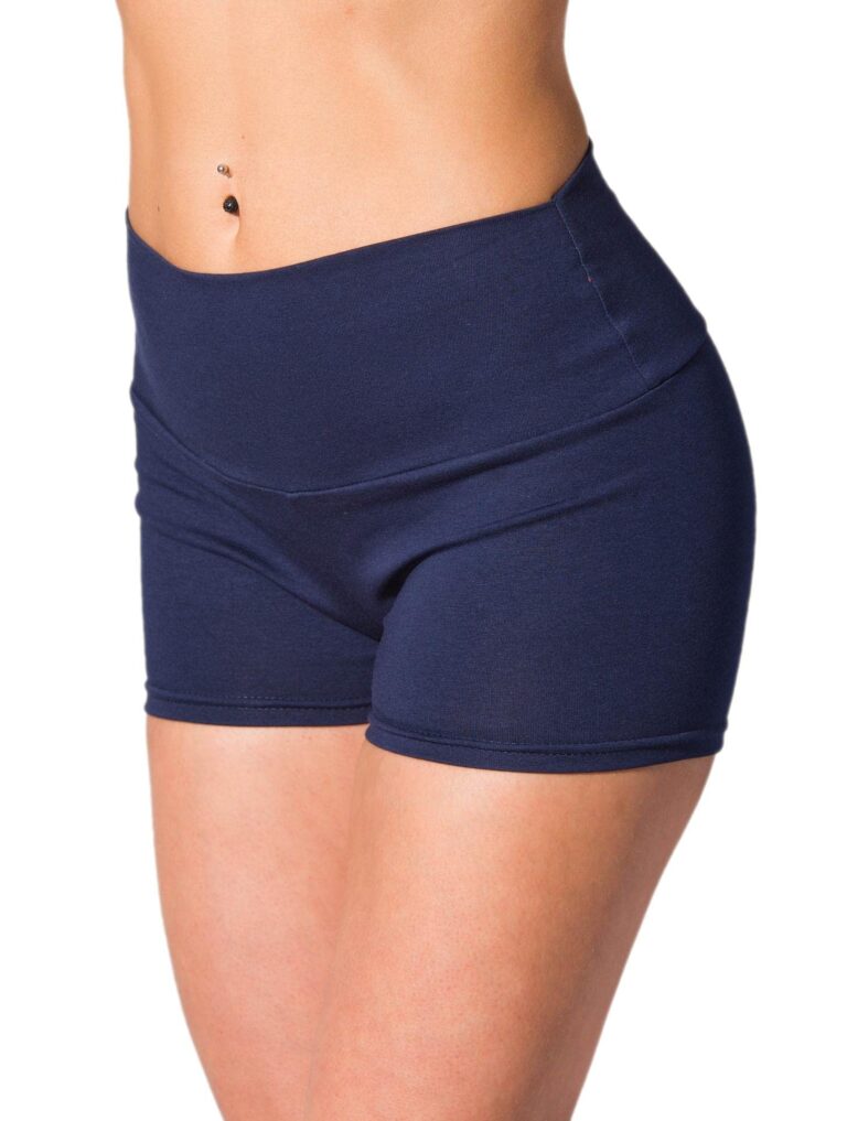 Alkato Pantaloncini Corti Hotpants a Vita Alta Donna