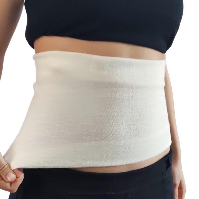 GYOUNG pancera in lana fascia termica per vita e addome