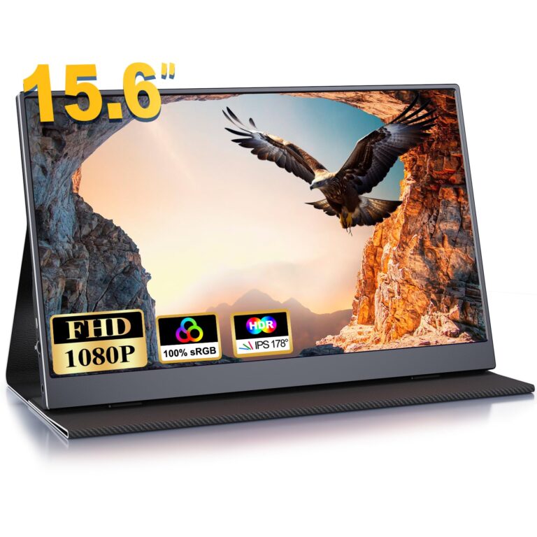 COOLHOOD Monitor Portatile 15,6" FHD IPS USB-C con 100% sRGB