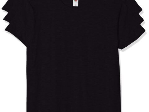 Fruit of the Loom T-shirt pesante uomo, confezione da 3