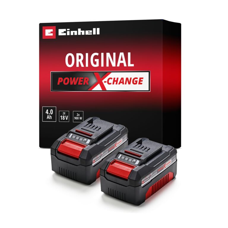 Einhell Power X-Change Twin Pack due batterie 18 V 4 Ah Li-Ion