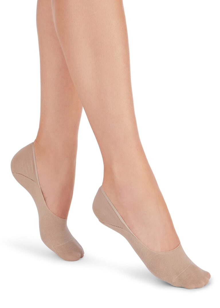 Golden Lady Salvapiede Cotton, 6 paia donna antiscivolo beige