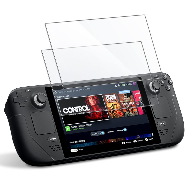 JETech Pellicola Vetro Temperato 9H per Steam Deck OLED e LCD