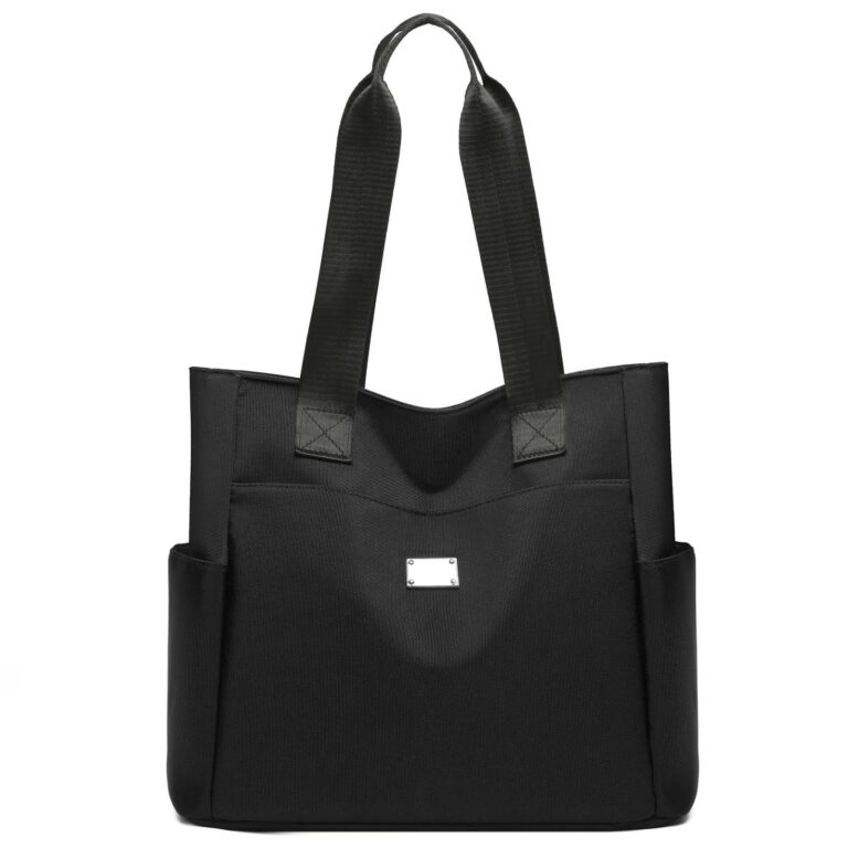 URAQT Borsa tracolla donna grande in nylon Oxford impermeabile