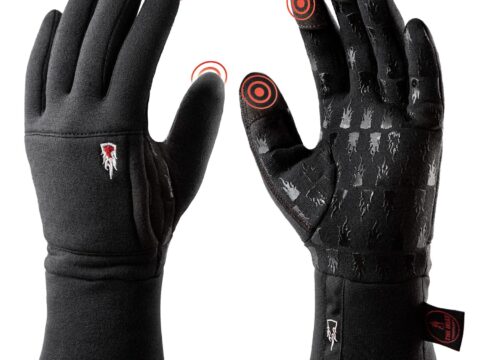 The Heat Company Merino Liner Pro – Guanti interni in lana merino touchscreen