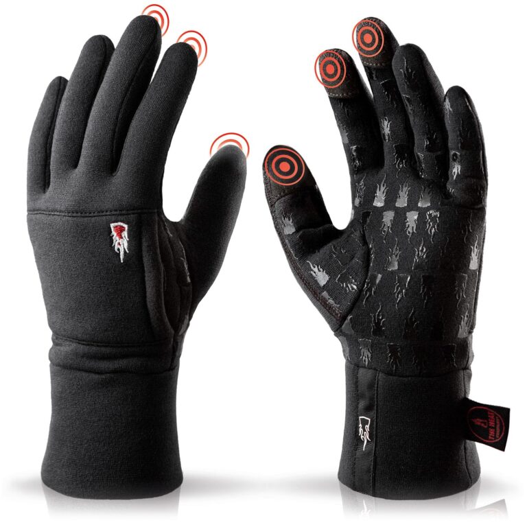 The Heat Company Merino Liner Pro – Guanti interni in lana merino touchscreen