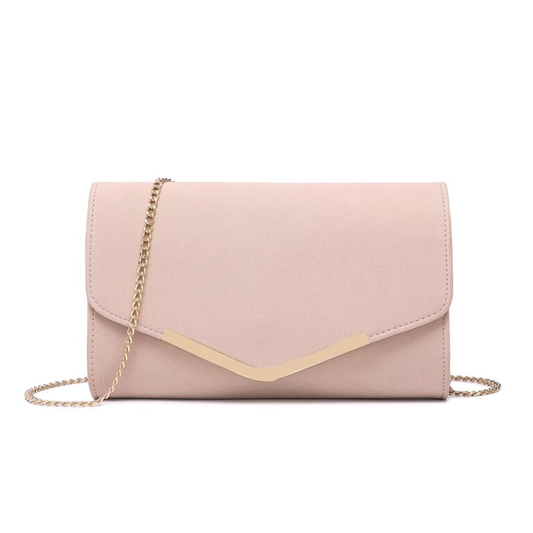 Miss Lulu Pochette Donna Elegante in Pelle Sintetica da Cerimonia