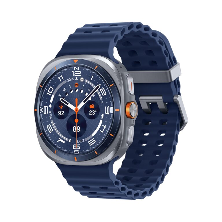 Samsung Galaxy Watch Ultra 2025 (Titanium Blue, LTE, 47mm) Smartwatch Galaxy AI, Design Resistent...
