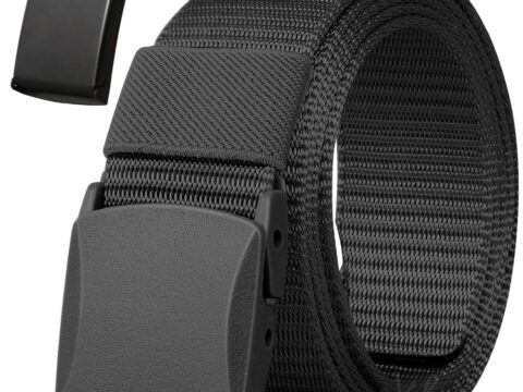 Boneke Cintura Tattica in Nylon Stile Militare con Chiusura Rapida
