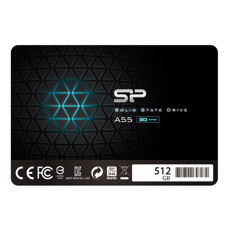 Silicon Power SSD 512GB A55 SATA III 2.5" con SLC Cache