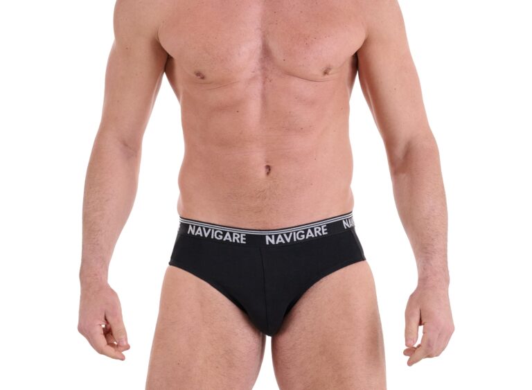 Navigare Slip Uomo classici in cotone, pacco da 6