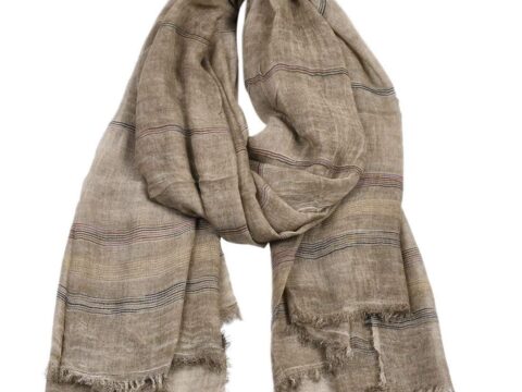 YONKOUNY Sciarpa Uomo Cotone Elegante Calda Autunno Inverno