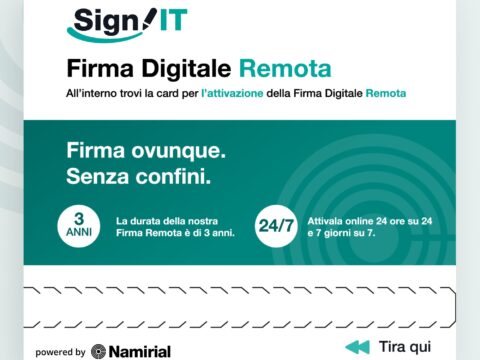 Sign IT Firma Digitale Remota – Validità 3 Anni