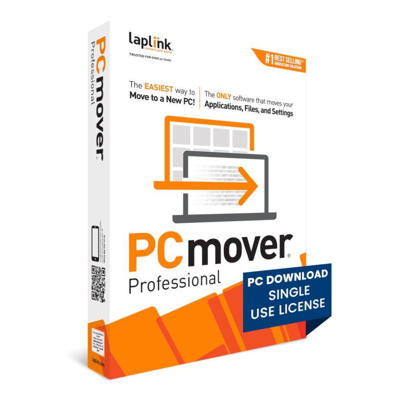 Laplink PCmover Professional – Migrazione PC completa, software