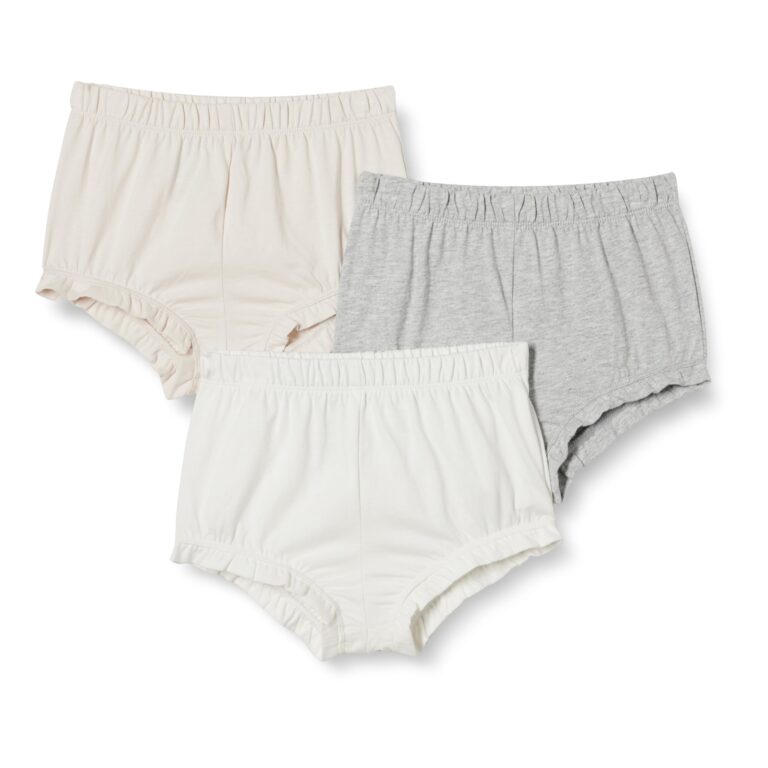 Amazon Essentials Pantaloncini Bloomer in Cotone per Neonata 0-24 Mesi