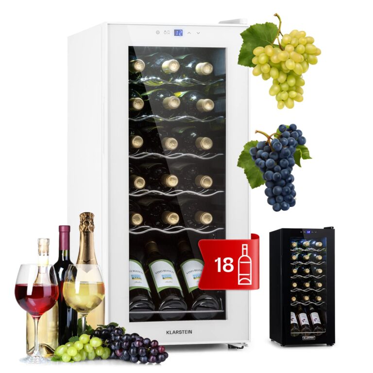 Klarstein Cantinetta Vino Design a Zona Singola con Controlli Touch