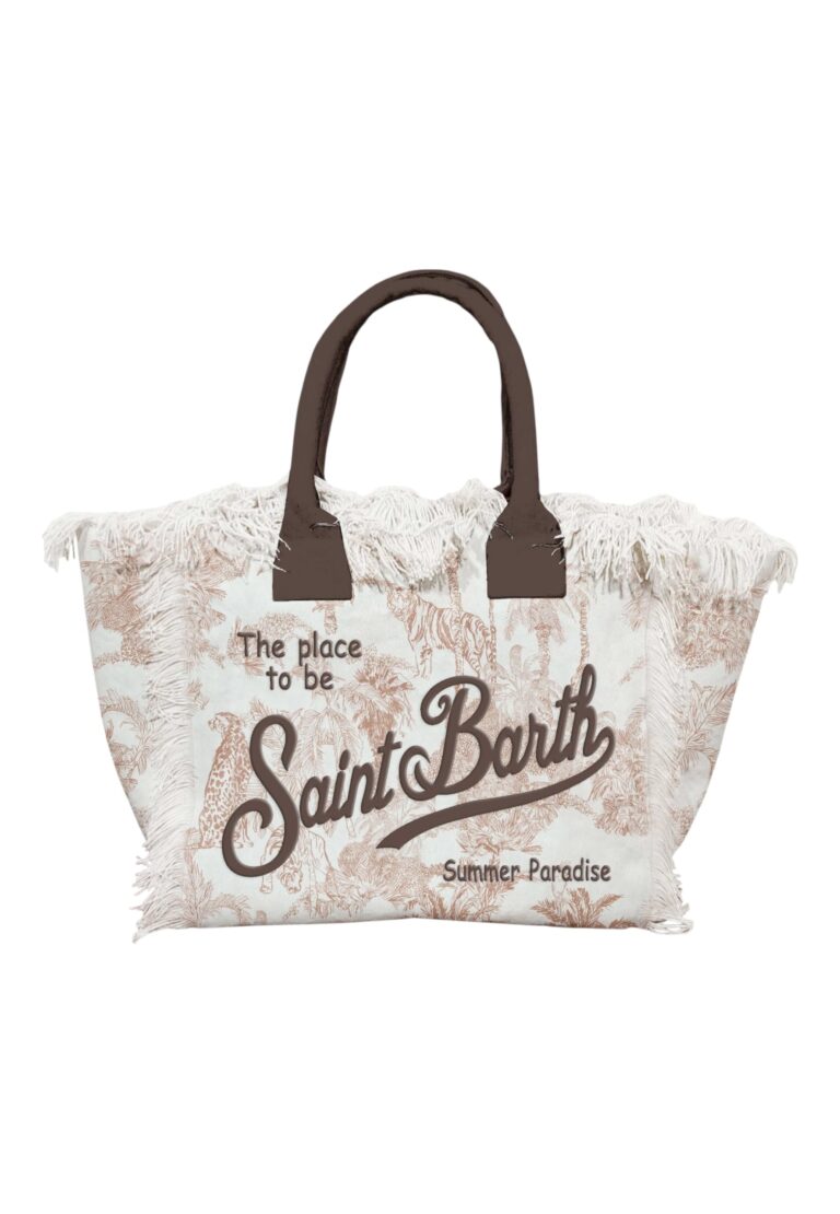 MC2 Saint Barth borsa a mano donna in cotone Vanity
