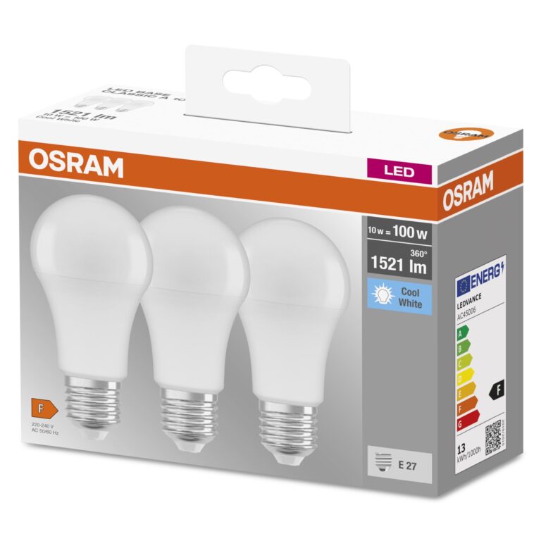 Osram LED Classic A E27 1521lm - Lampadina equivalente 100W opaca