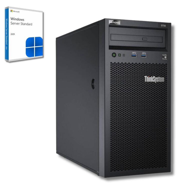 Lenovo ThinkSystem ST50 Server Xeon E-2224G 16 GB RAM 2x1 TB SSD (Ricondizionato)