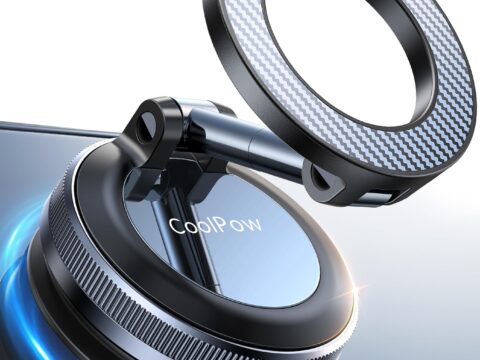 Coolpow Porta Cellulare Auto Magnetico MagSafe con Ventosa Sottovuoto