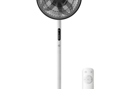 Midea Ventilatore a Piantana Silenzioso FS35-26XRDSE con Motore DC