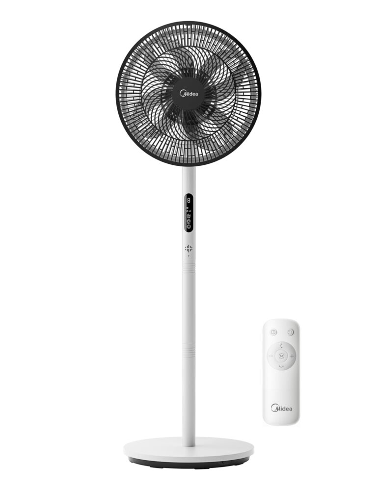 Midea Ventilatore a Piantana Silenzioso FS35-26XRDSE con Motore DC