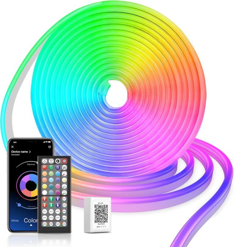 Macchiatto Striscia LED Neon RGB 5M con App e Sync Musica