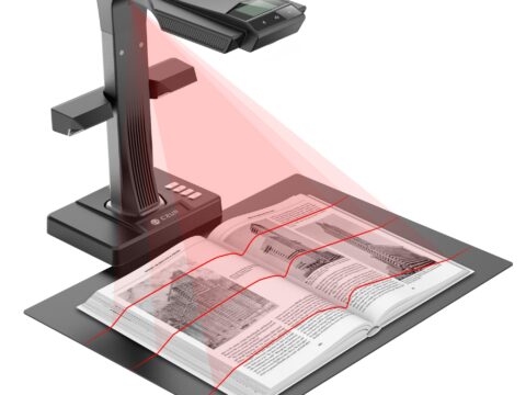 CZUR ET24 Pro Scanner Professionale A3 24 MP per Libri