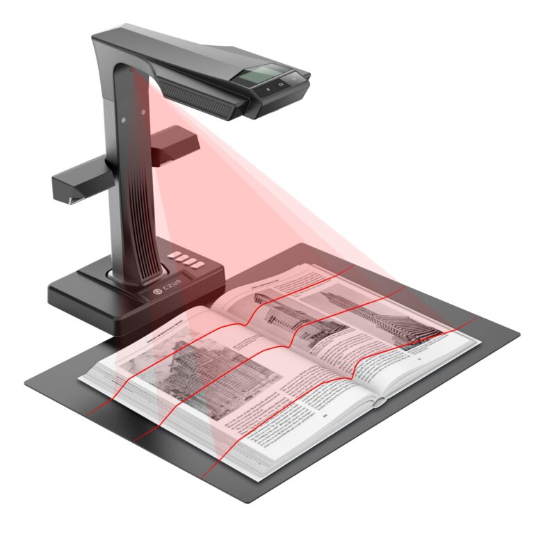 CZUR ET24 Pro Scanner Professionale A3 24 MP per Libri