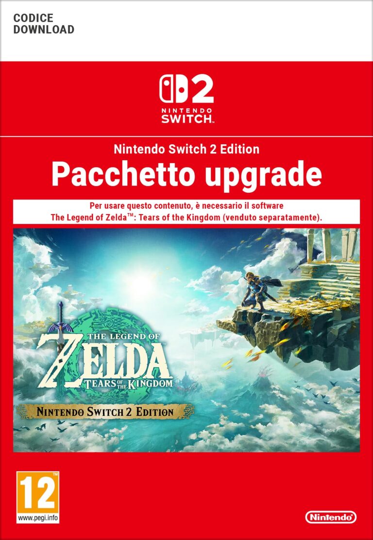 Zelda Tears of the Kingdom - Pacchetto upgrade Nintendo Switch 2