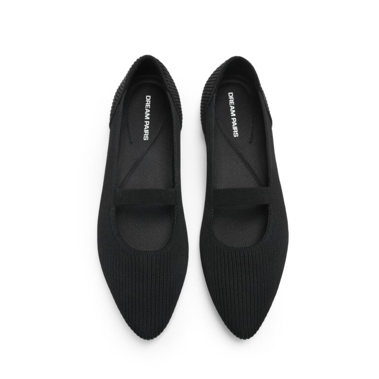 DREAM PAIRS ballerine a punta Mary Jane da ufficio