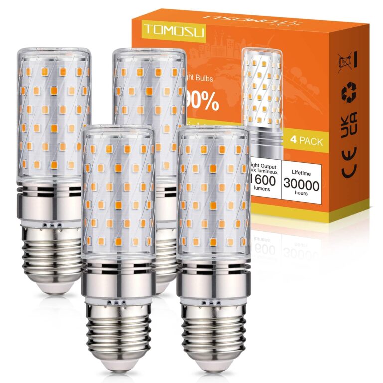 Tomosu LED E27 16W 1600 lm Luce Calda 3000K – Equivalente 150W