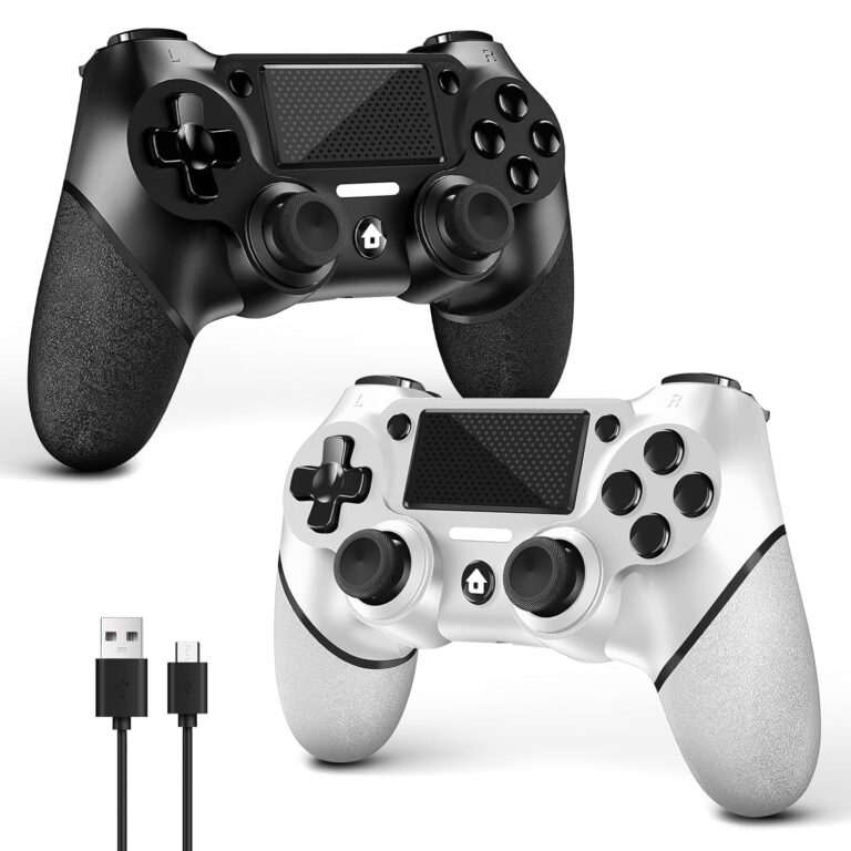 AceGamer Controller Wireless PS4 (2 pezzi) con tasto Turbo