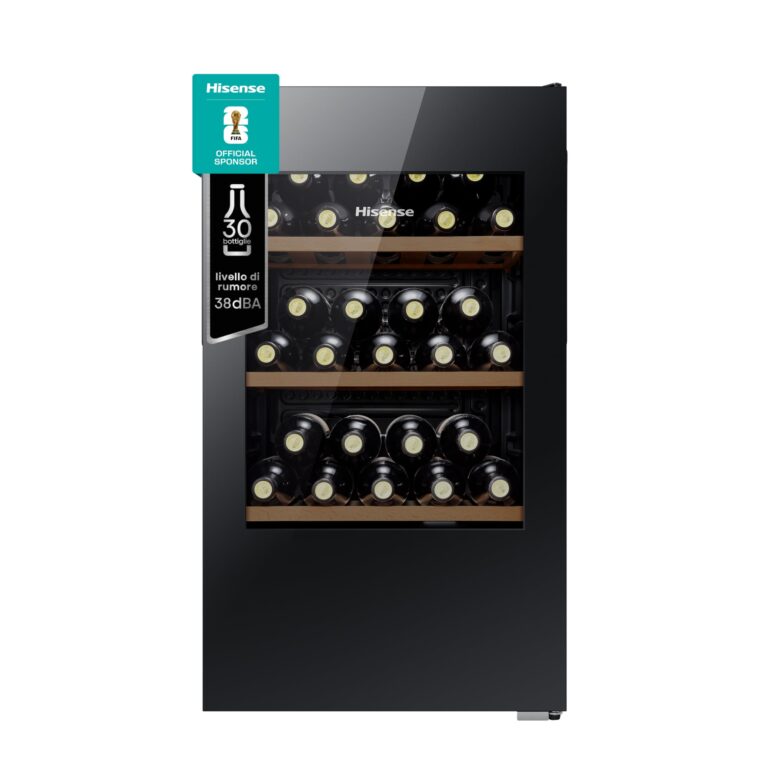 Hisense MWC4894GF Cantinetta Vino 30 Bottiglie con Display Touch
