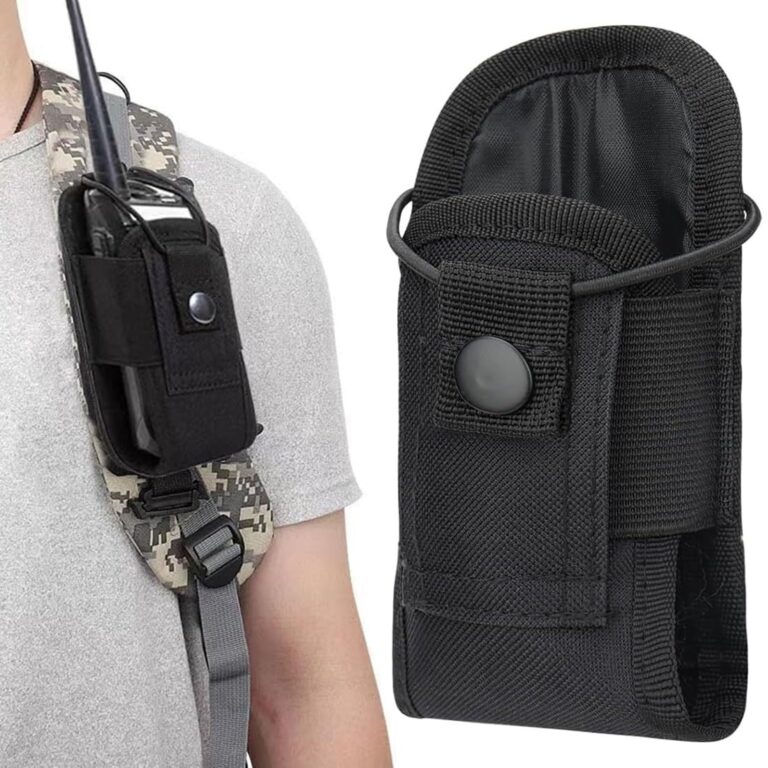 LYQNIHOB porta radio da cintura con custodia protettiva per walkie talkie