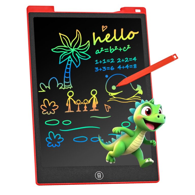 PINKCAT Tavoletta Grafica LCD 12" per Bambini dai 2 anni