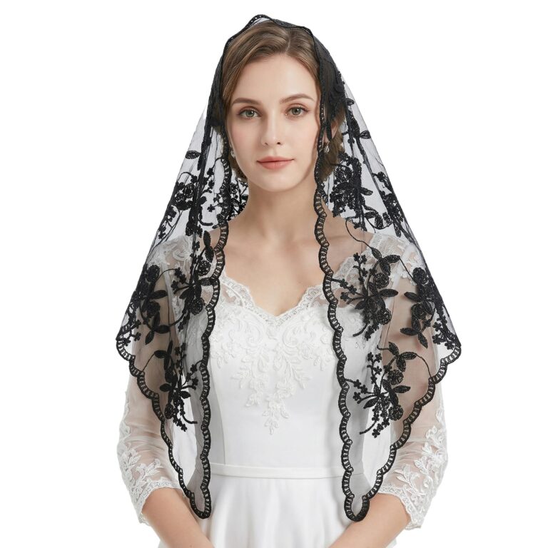 IHLOOTD Velo Mantilla in Pizzo per Chiesa e Messa