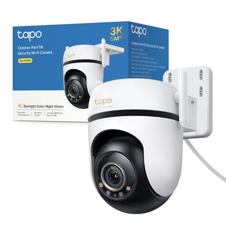 Tapo C530WS Telecamera Wi-Fi Esterno 3K 5MP con Visione Starlight