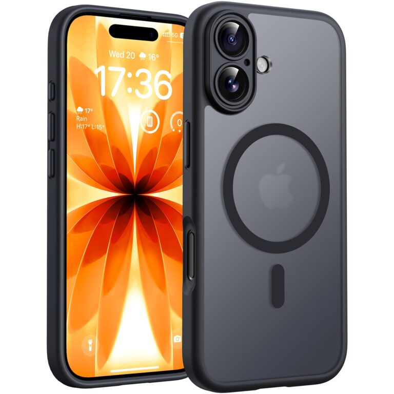TOCOL Cover Magnetica iPhone 17 con MagSafe e Anello Integrato