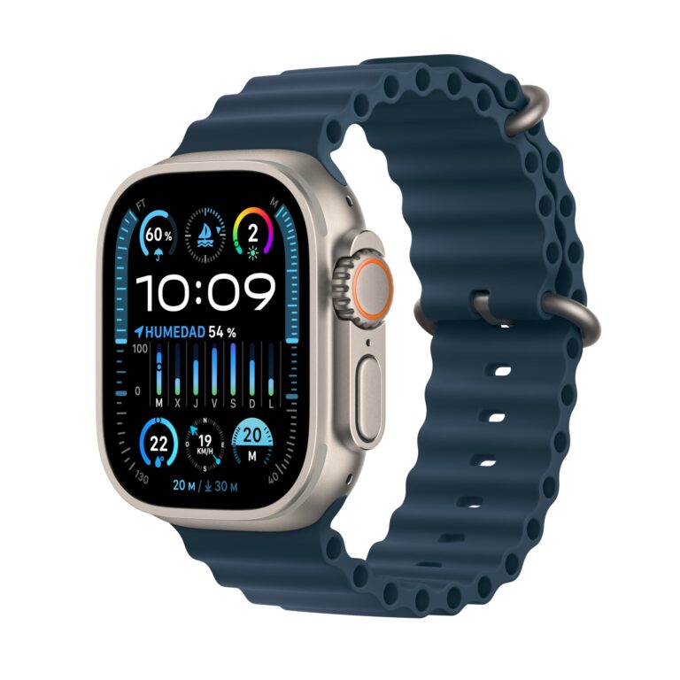 Apple Watch Ultra 2 [GPS + Cellular, 49MM] Cassa in Titanio e Cinturino Blu Oceano (Ricondizionato)