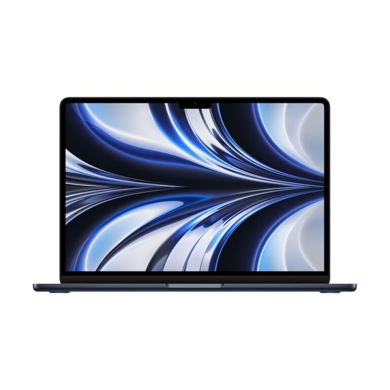 2022 Apple MacBook Air con Apple M2 Chip (13-pollici, 8GB RAM, 256GB SSD di Memoria) (QWERTY Italian) Mezzanotte (Ricondiz...