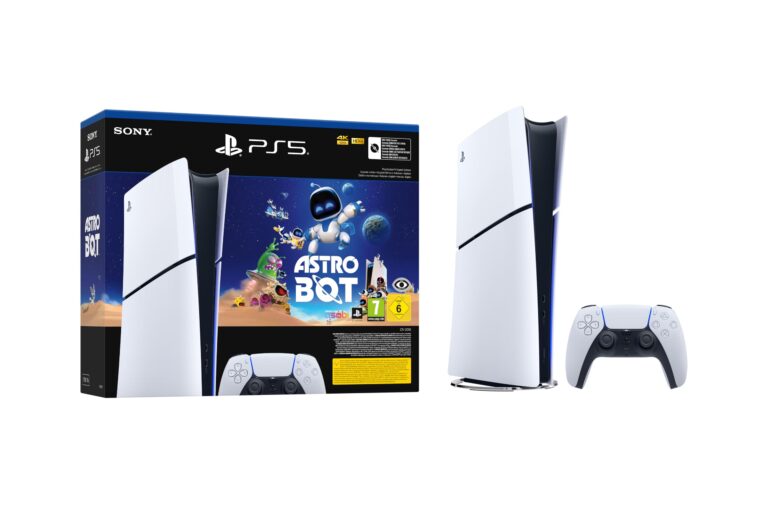 Bundle PS5 Digital Edition Slim + gioco Astro Bot