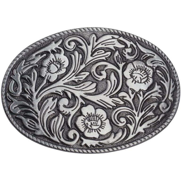 GORGECRAFT Fibbia Cintura Ovale Vintage Western Stile Bohémien
